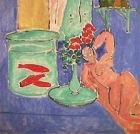 Kırmızı Balık ve Yontu (19011), Yağlboya 